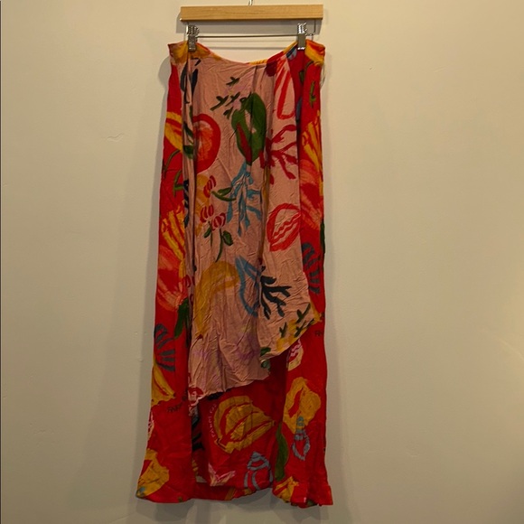 Farm Rio New with Tag Floral Red and Pink Women's Skirt Medium - Picture 3 of 12